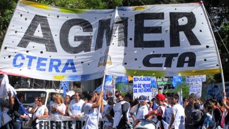 Agmer cuestionó el Censo Nacional Docente: “Parece diseñado para obtener datos que justifiquen políticas de ajuste”