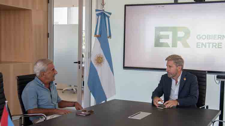 Moine, en reunión con Frigerio, pidió avanzar en reformas reducir la informalidad