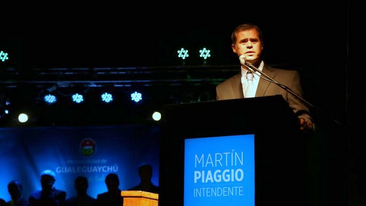 Martín Piaggio - Intendente de Gualeguaychú