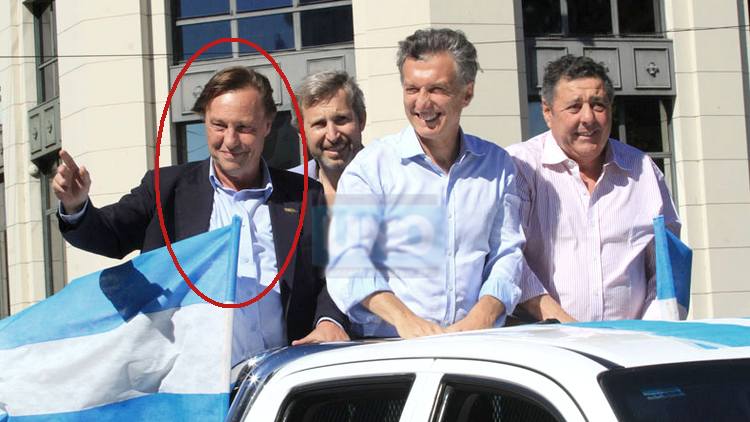 Varisco junto al presidente Macri | Foto: Diario Uno