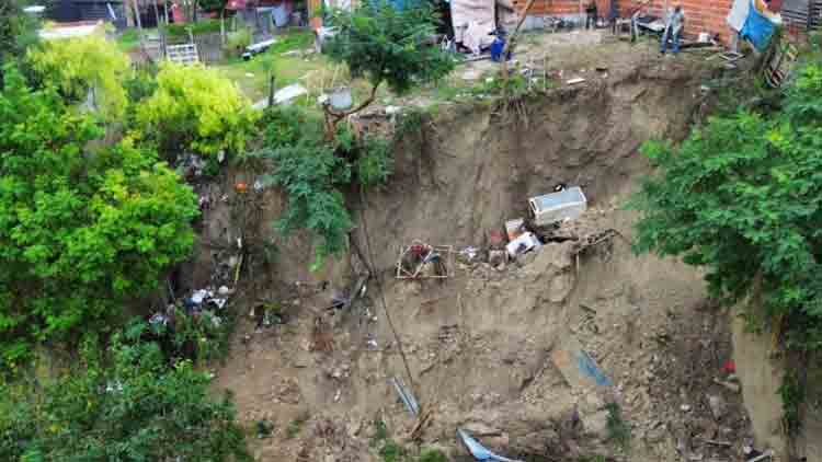Emergencia: Paraná activa plan ante riesgos de erosión en barrancas y arroyos