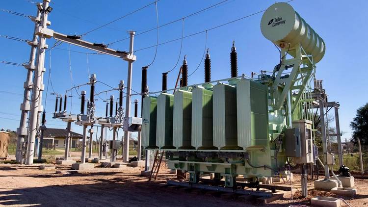 La Provincia avanza en obras para reforzar el suministro eléctrico entre Paraná y Oro Verde