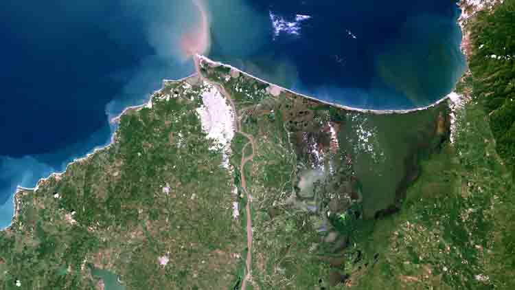 Estudio global alerta: los deltas más grandes del mundo se hunden más rápido que el nivel del mar