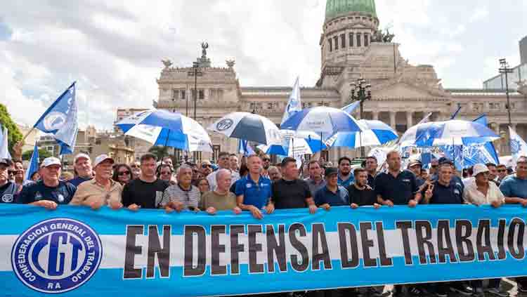 El Gobierno calculó en 575 millones de dólares las pérdidas por el paro convocado por la CGT