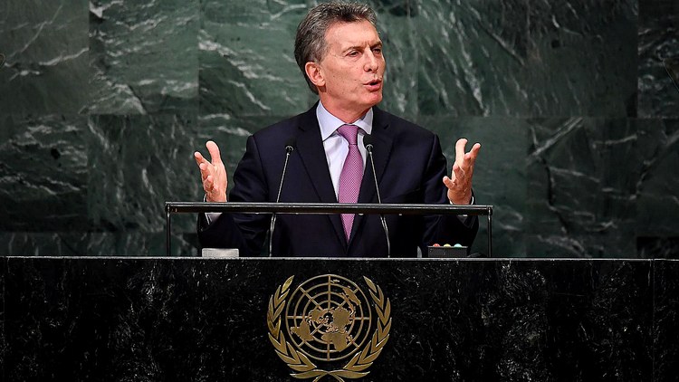 Pte. Mauricio Macri - Asamblea ONU